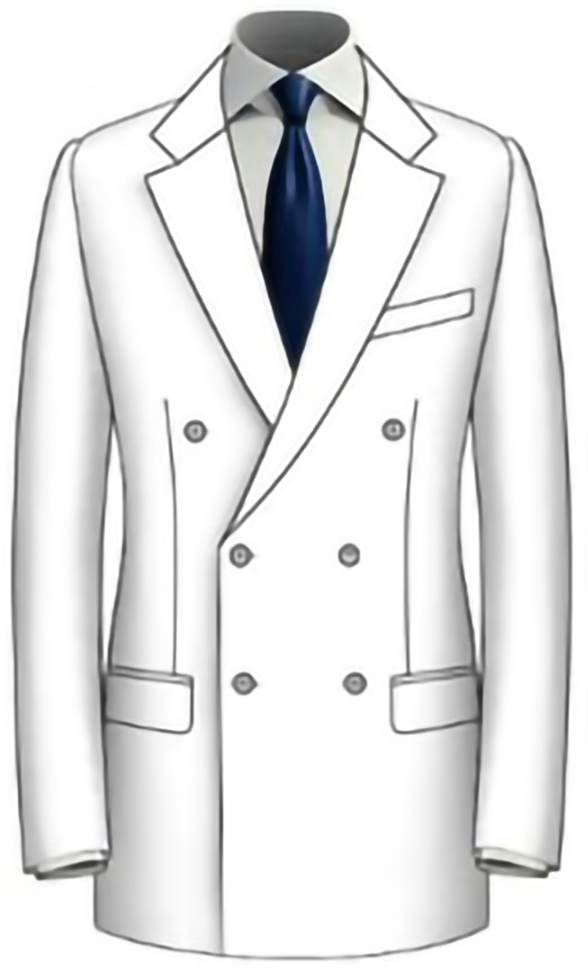 Button style Double 6 on 2