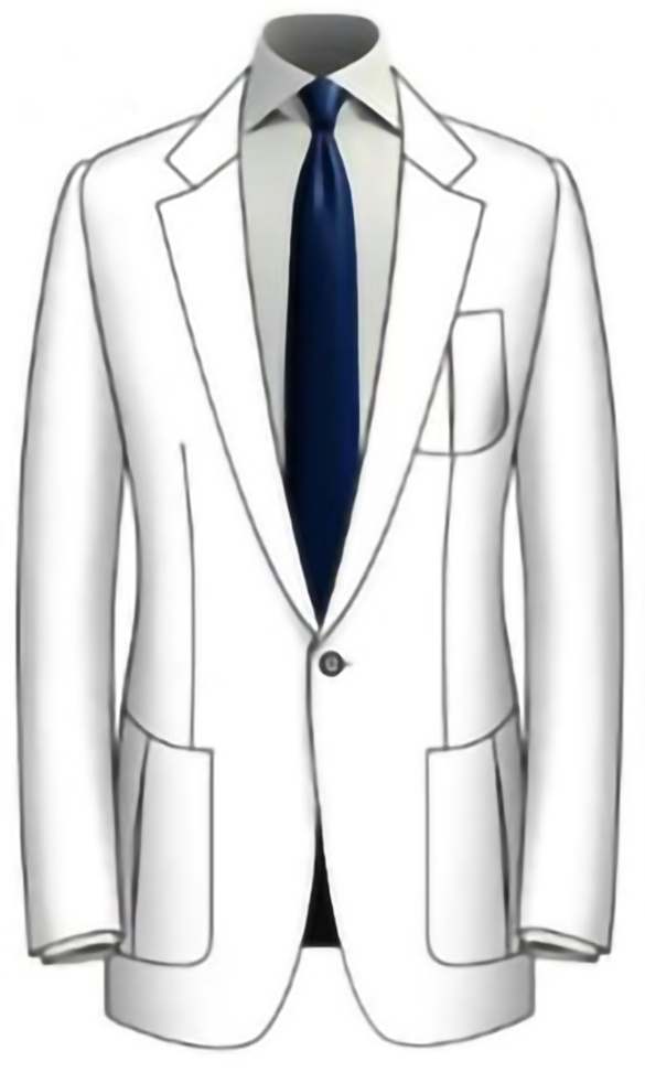 Chest Pocket Style-Slit Patch