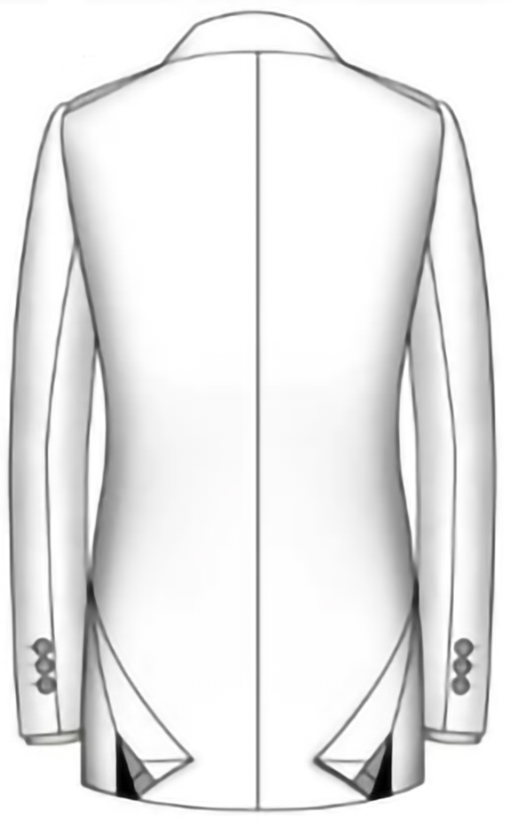 Jacket Cuf Buttons 3 Classic