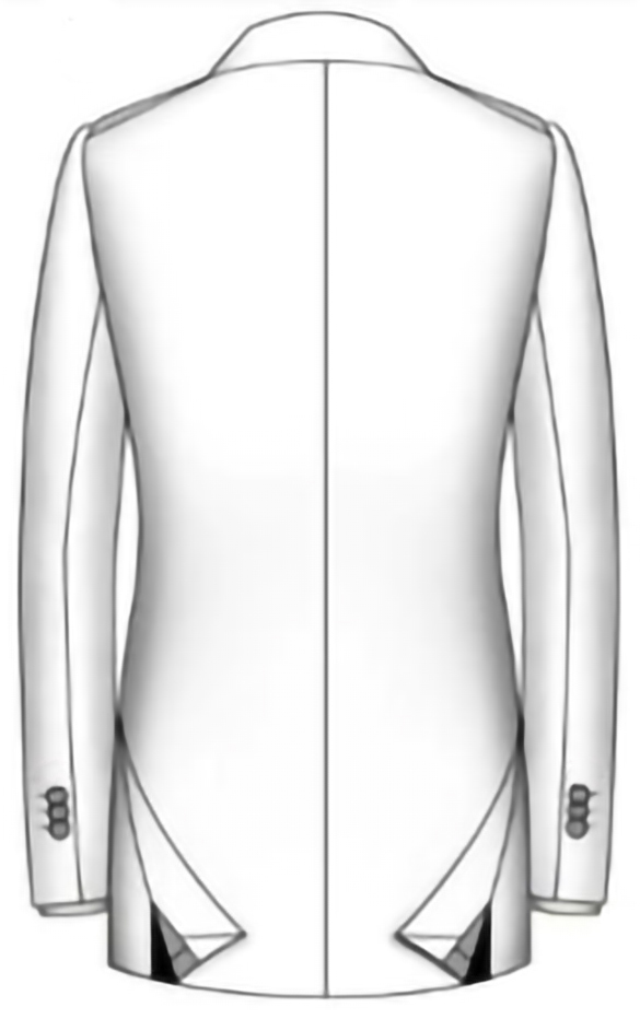 Jacket Cuf Buttons 3 Kissing