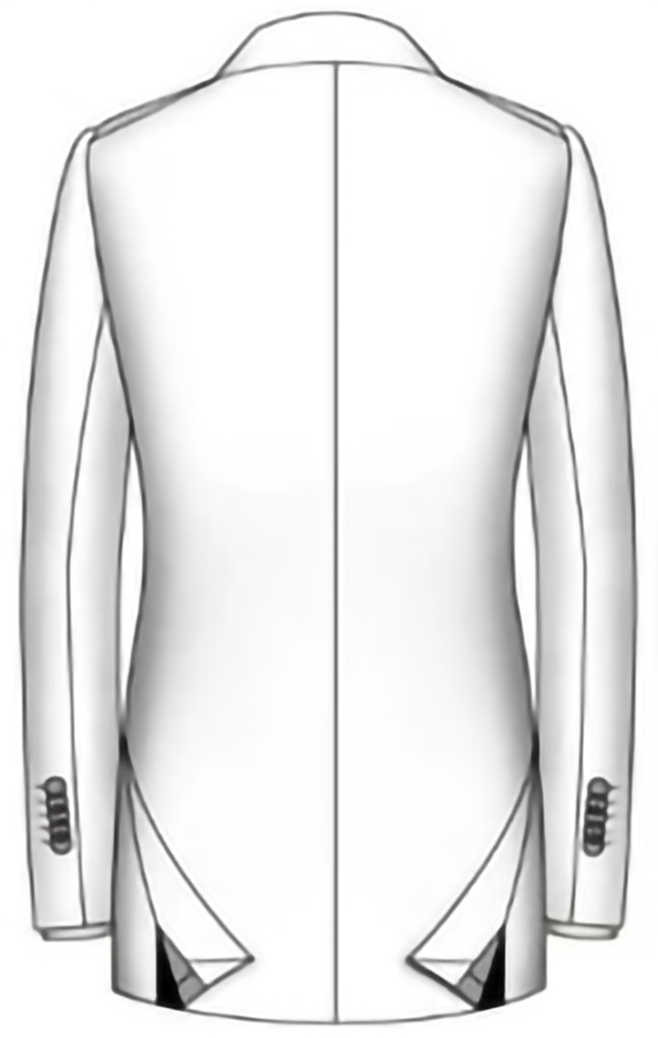 Jacket Cuf Buttons 5 Kissing