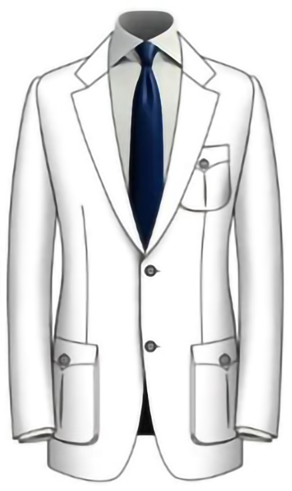 Jacket Pockets Extended Patch w_ Flaps