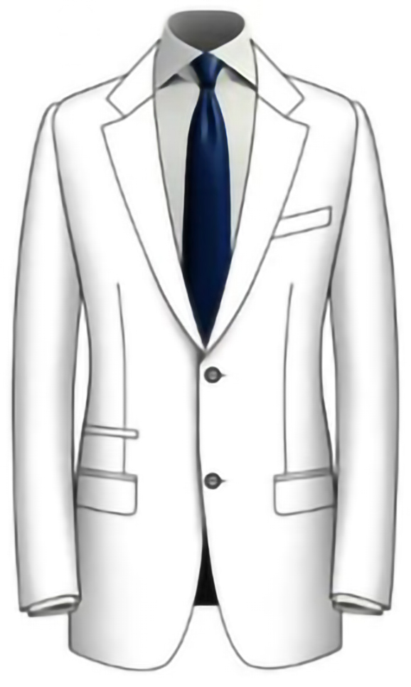 Jacket Pockets Flap Straight w_ Welt Tic