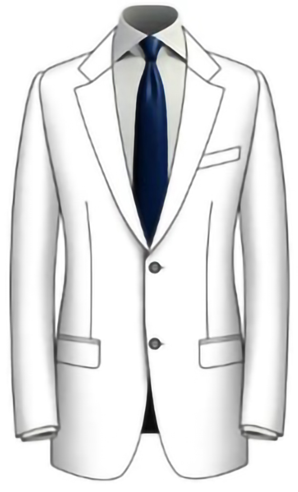 Jacket Pockets Flap Straight