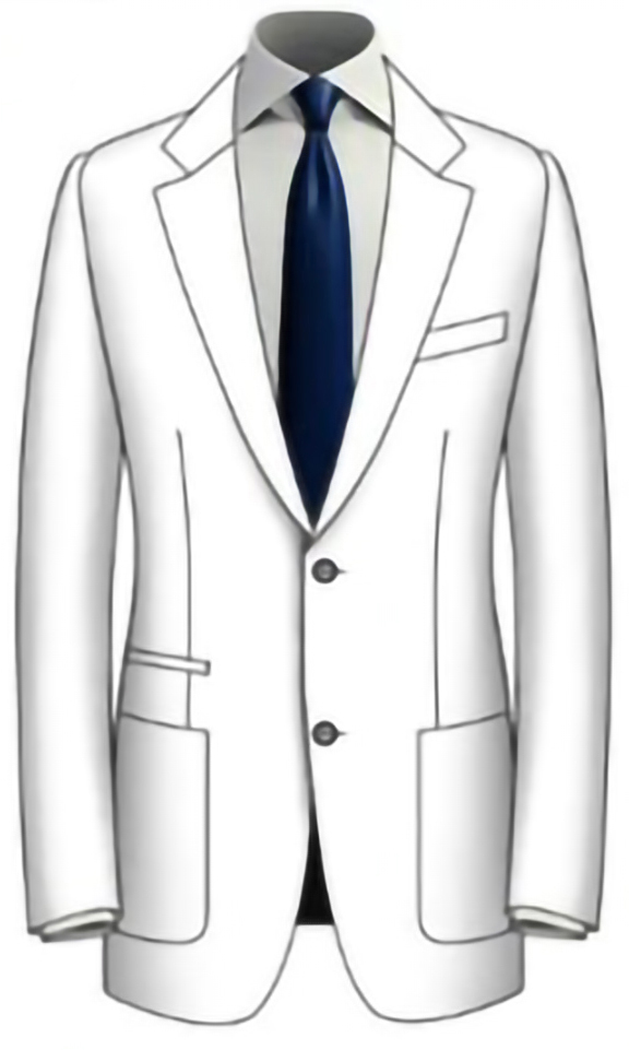 Jacket Pockets Patch w_ Welt Tic