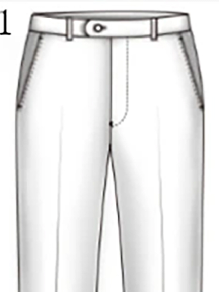 1 Button Extended Round