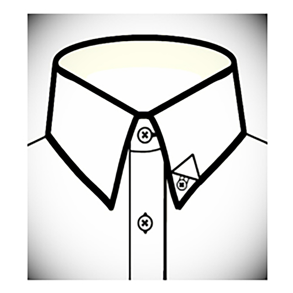 Classic Button Down Collar (Hidden)