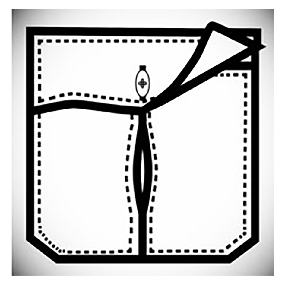 Flap-Pleated (W/Button)