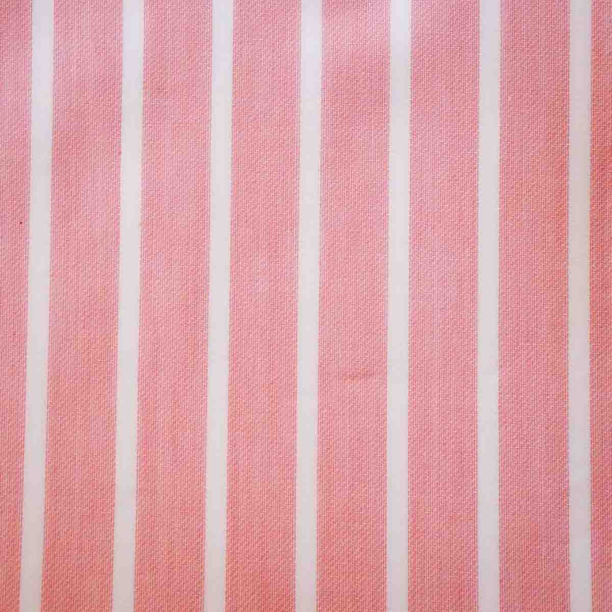 Pink w/ White Chalk Stripes