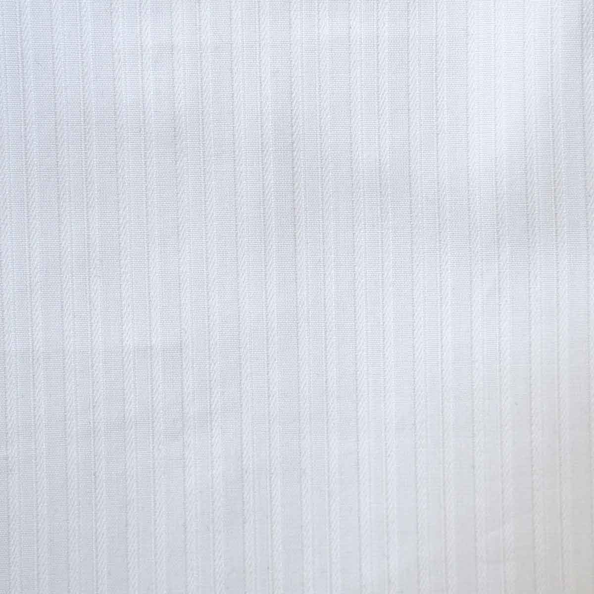 White w/ Jacquard Stripes